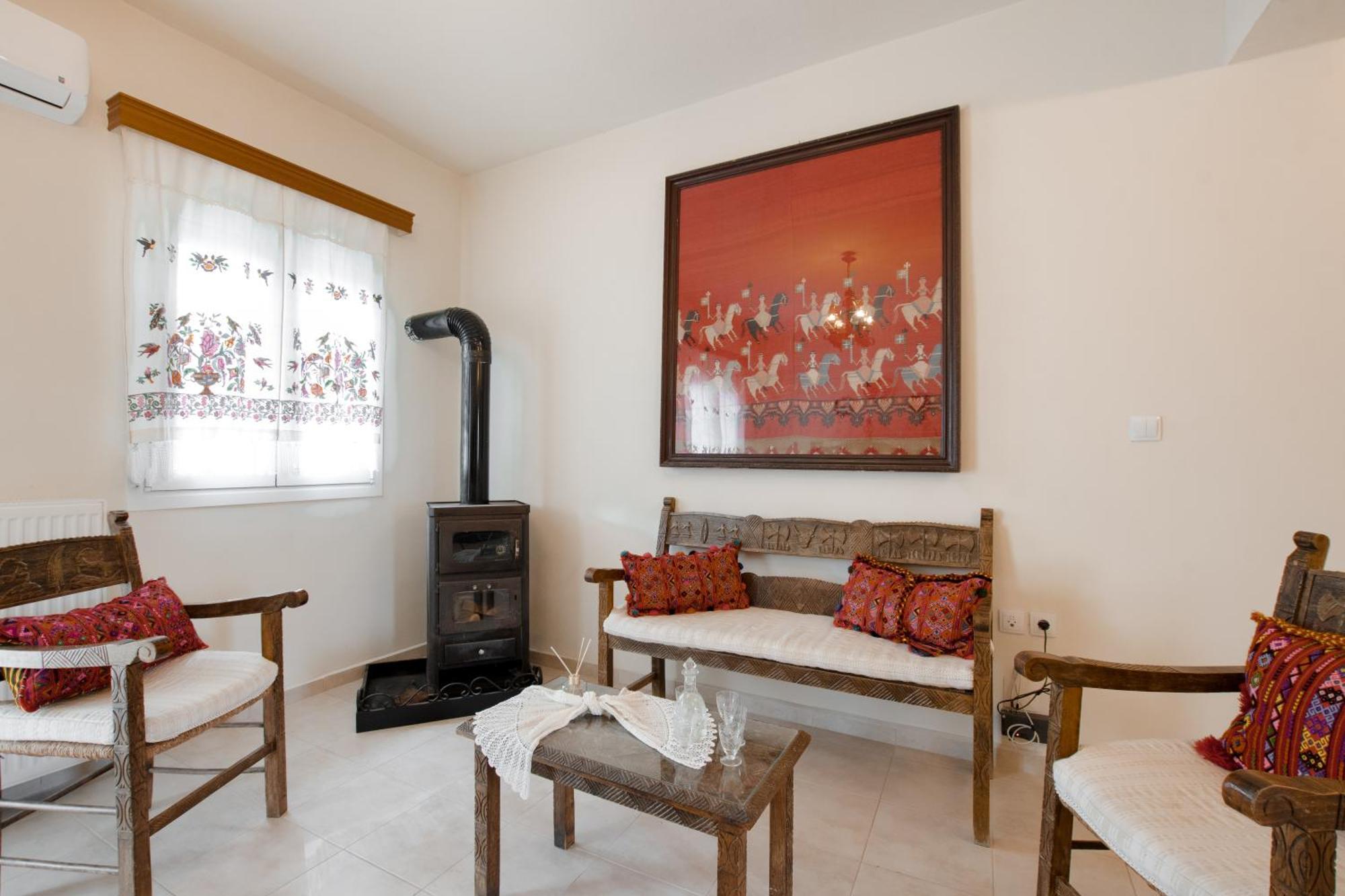 Prasini Folia - Apartment Ida Anogia エクステリア 写真